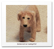 Nadelgefilzte Hunde, Mischling, Filzhund,needle felting,