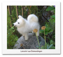 Nadelgefilzte Hunde, Mischling, Filzhund,needle felting,