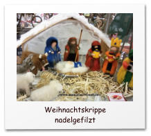 Nadelgefilzte Weihnachtsdeko,Krippefiguren, Nikolaus, Weihnachtself, Engel, Schneemann, Heilige drei Könige, needle felting, 