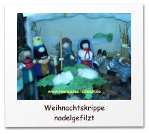 Nadelgefilzte Weihnachtsdeko,Krippefiguren, Nikolaus, Weihnachtself, Engel, Schneemann, Heilige drei Könige, needle felting, 